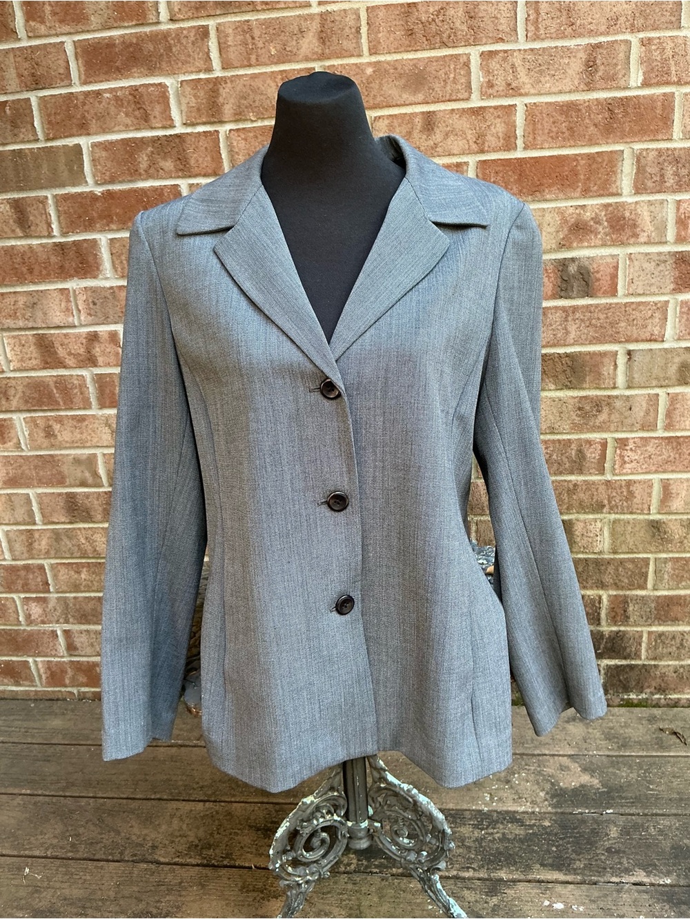 Rafaella Gray Women's Tailored Blazer